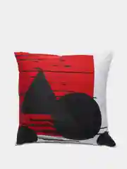 Белый декоративная наволочка "ART" на подушку