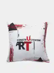 Багровый декоративная наволочка "ART" на подушку