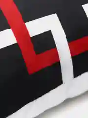 Декоративная наволочка "Red geometry" на подушку