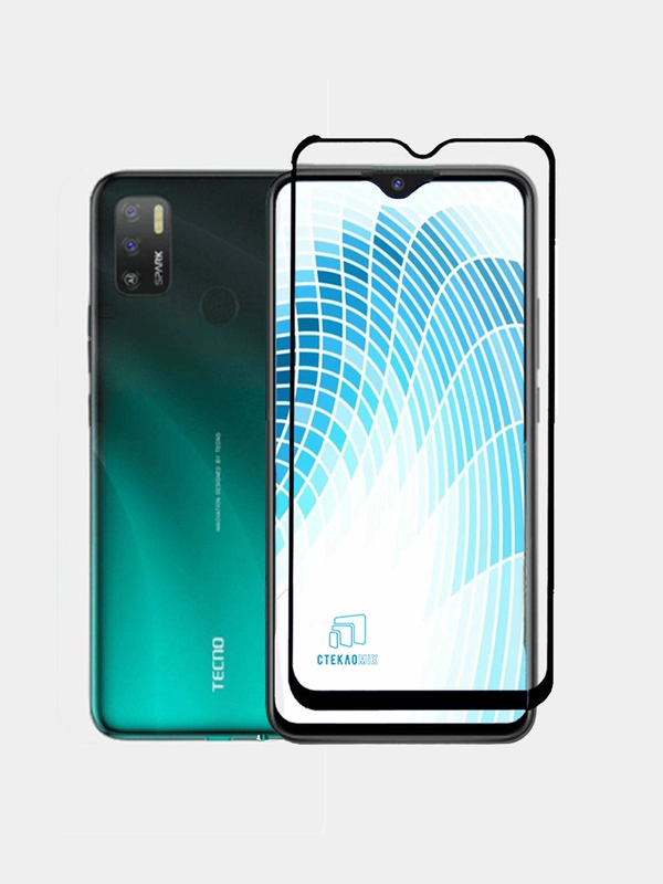 Защитное стекло 21D" Tecno Spark 5 Air /Spark 7/ 6 GO/Camon15/Camon15 Air/Pouvoir 4