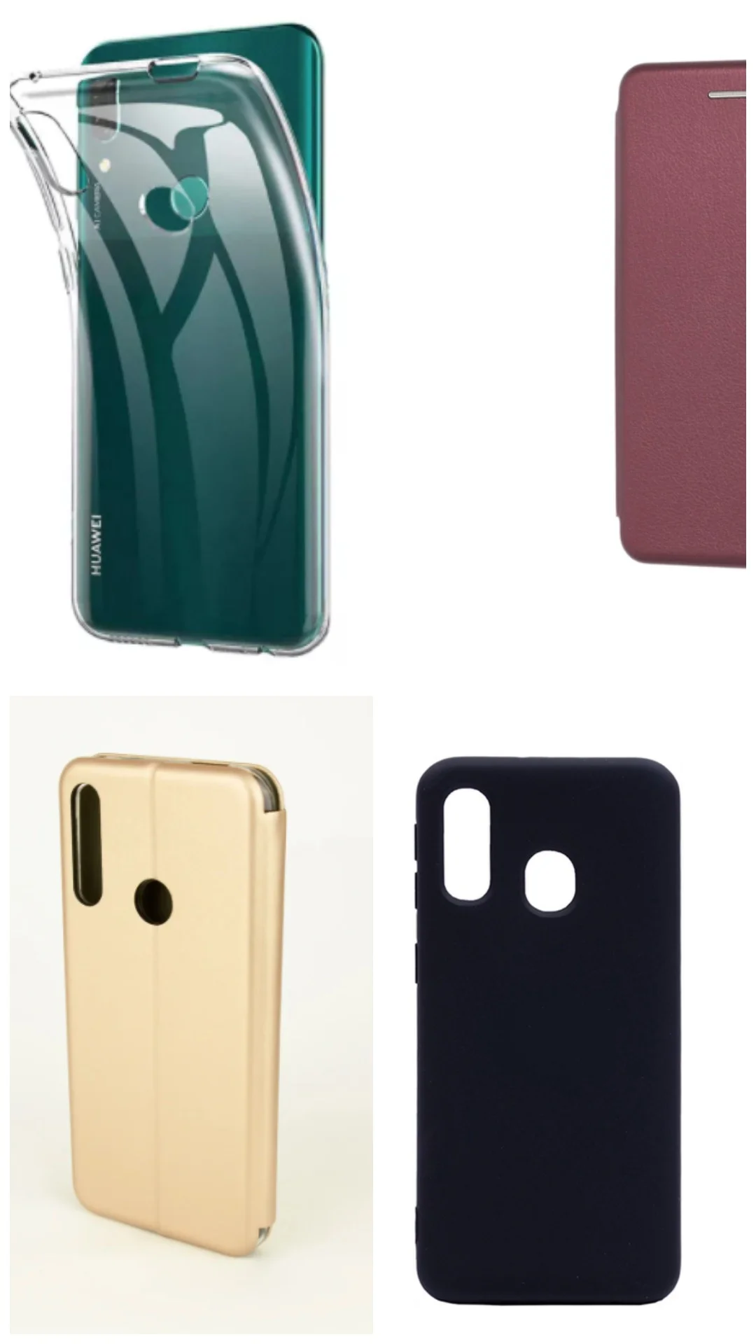 Голубой чехол для honor (Huawei) P Smart Z 9X