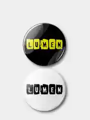 Значок Lumen, 37 мм