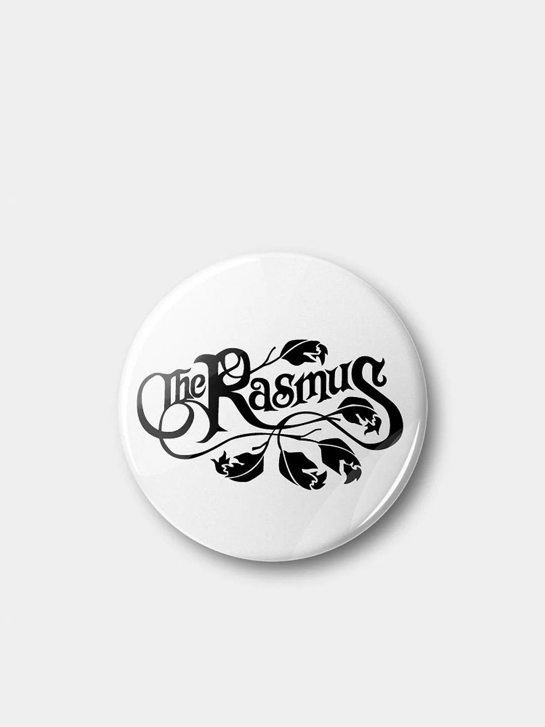 Белый значок "The Rasmus", 37 мм