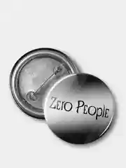 Значок "Zero People", 37 мм