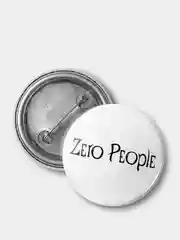 Значок "Zero People", 37 мм
