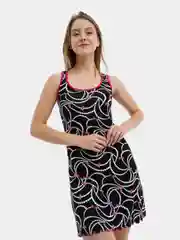 Черный женская сорочка