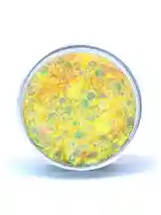 Queridos Glitters. Глиттергель. Блёстки для лица и тела. Цвет "Чикен" 3 мл