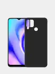 Чёрный чехол Realme C11 C1 C15, C20, C21, C21Y, C25, C35, C3, 5, 6i, 7, 8 8i, 9 9i Pro, GT