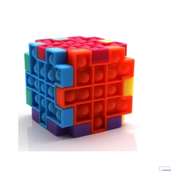 Игрушка-антистресс Subor Pop it Cube, пазл, 6 штук