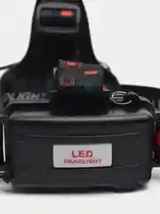 Налобный аккумуляторный фонарь-T6 и 2 зарядных устройства, 220/12 V