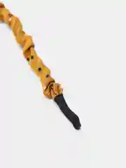 Ободок обтянутый тканью в точечку
