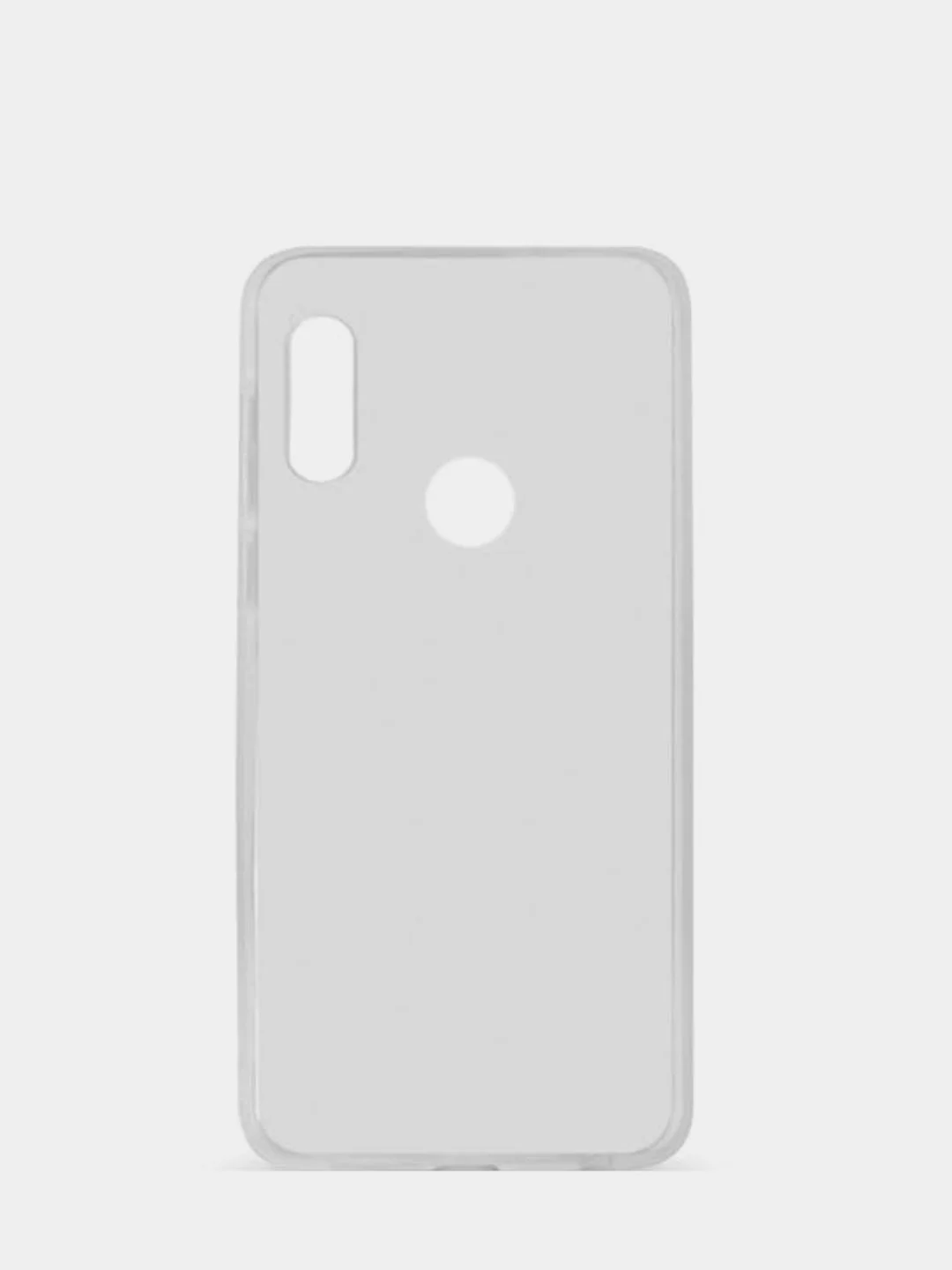 Черный чехол силиконовый прозрачный для Xiaomi (Mi/Note/Poco/Redmi)