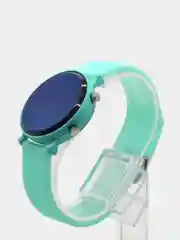 Бирюзовый электронные часы