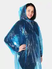 Дождевик-пончо с капюшоном