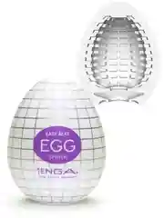 Мастурбатор для мужчин TENGA EGG , SPIDER сиреневое