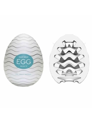 Мастурбатор для мужчин TENGA EGG , WAVY лазурное
