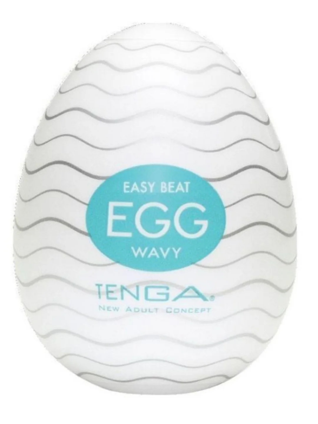 Мастурбатор для мужчин TENGA EGG , WAVY лазурное