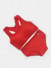 Багровый комплект нижнего белья, подростковый/отличный подарок