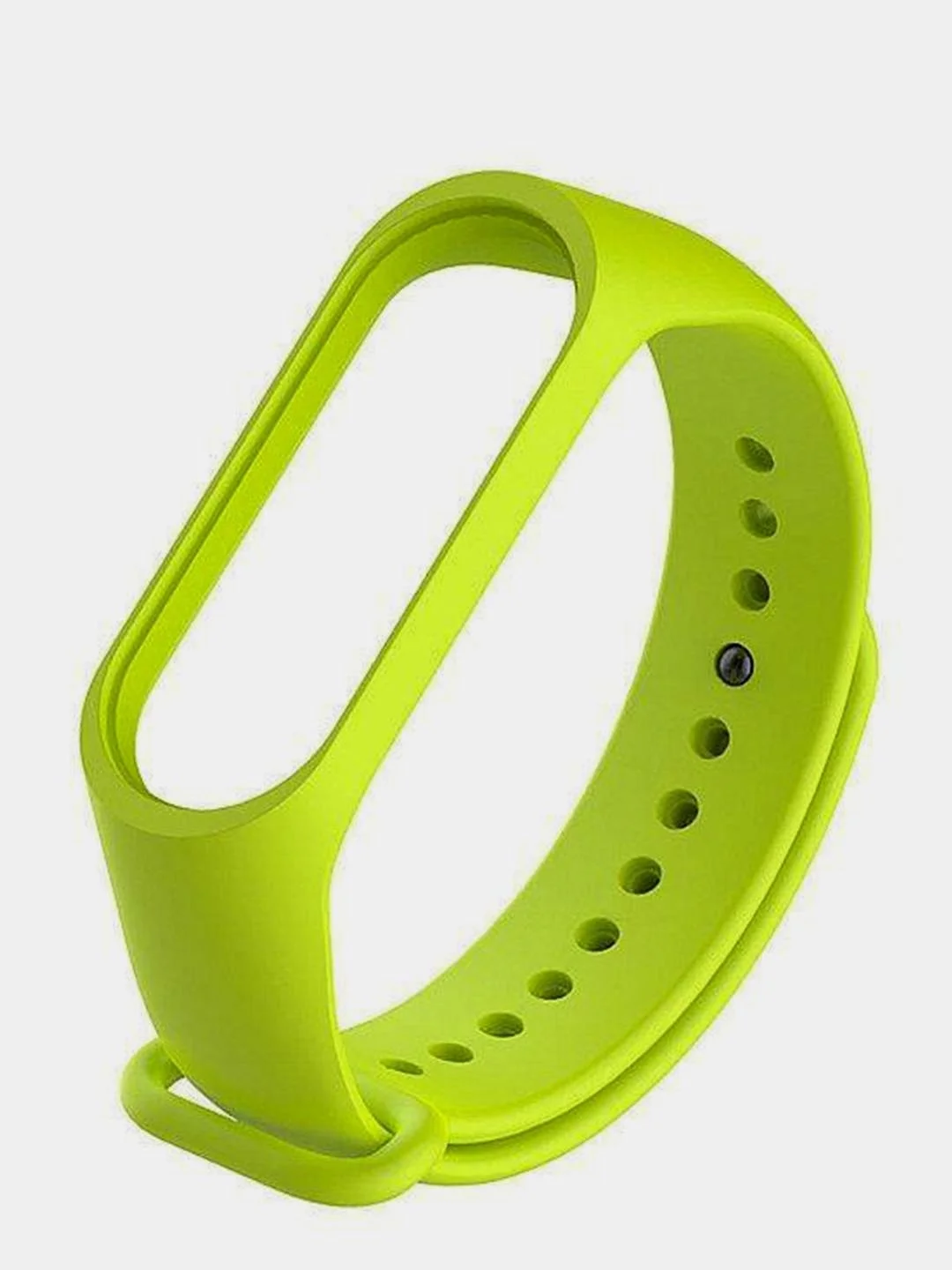 Лайм силиконовый ремешок для Xiaomi Mi Band 3, Mi Band 4, Сяоми Ми бэнд 3,4