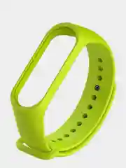 Лайм силиконовый ремешок для Xiaomi Mi Band 3, Mi Band 4, Сяоми Ми бэнд 3,4