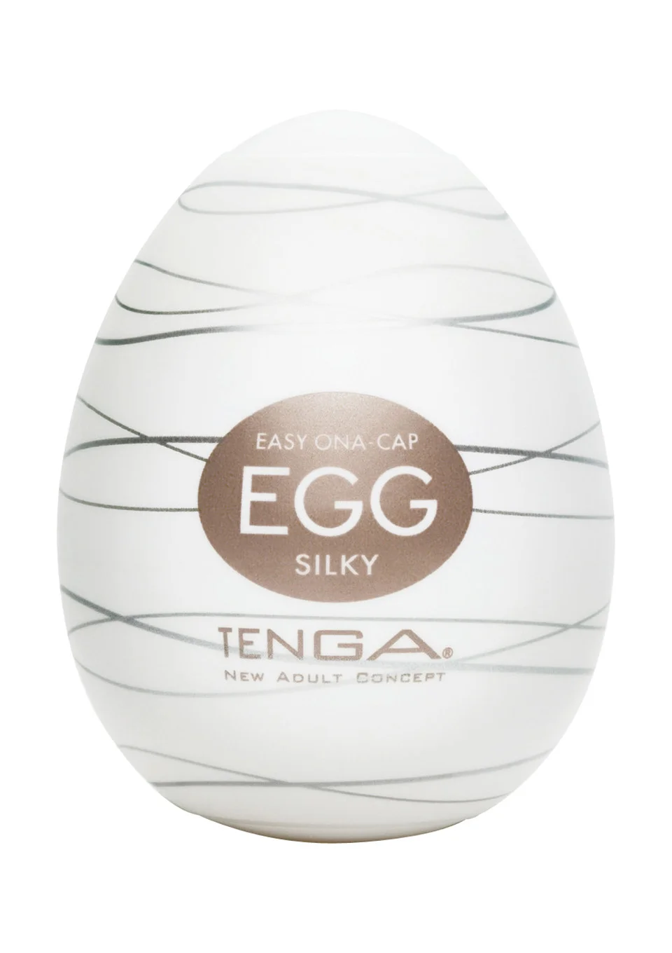 Мастурбатор для мужчин TENGA EGG , SILKY коричневый