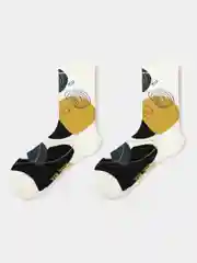 Угольный носки с принтом
