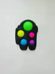 Черный тактильная сенсорная игрушка антистресс Simple Dimple