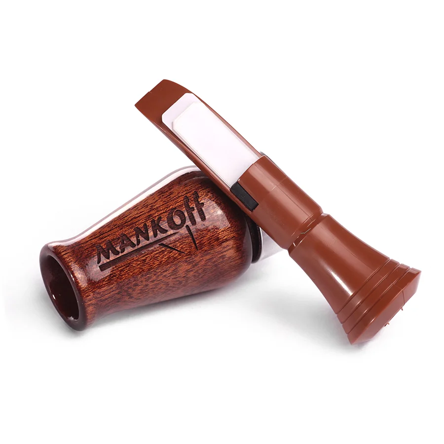 Коричневый манок для охоты на уток 2-х язычковый серии BA Classic Lux, арт. 1232