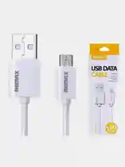Белый кабель USB Remax FAST Charging Cable Micro-USB RC-001M