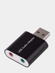 Внешняя звуковая карта USB Audio Adapter 7.1