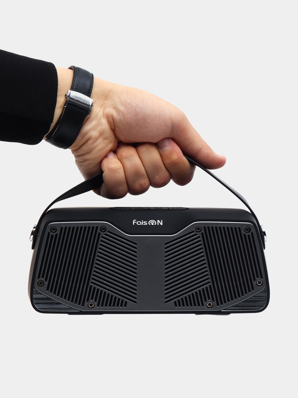 Колонка беспроводная, портативная FaisON, Bluetooth 5.0, FM, TF, USB, AUX