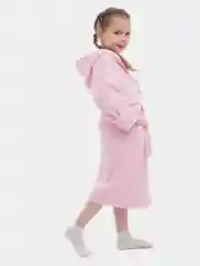 Детский махровый халат для девочек с капюшоном,  Lilians