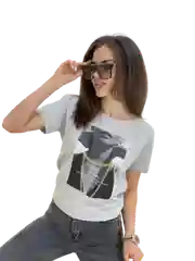 Серый футболка "New Shades"