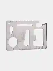 Мультитул-кредитка для выживания Survival Tool EDC, 11 в 1, серебристый