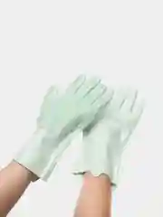 Зеленый перчатки для мытья посуды, силиконовые