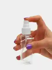 Бутылочки для жидкостей, с распылителем, пластиковые, прозрачные