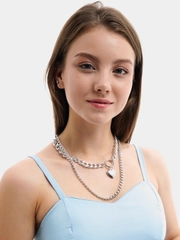 Двойная цепь с сердцем