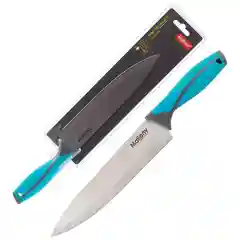 Нож с прорезиненной рукояткой ARCOBALENO MAL-01AR поварской, 20 см
