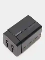 Черный ускоренное зарядное устройство на 4 USB входа европейской вилкой