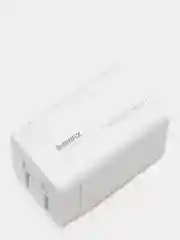 Белый ускоренное зарядное устройство на 4 USB входа европейской вилкой