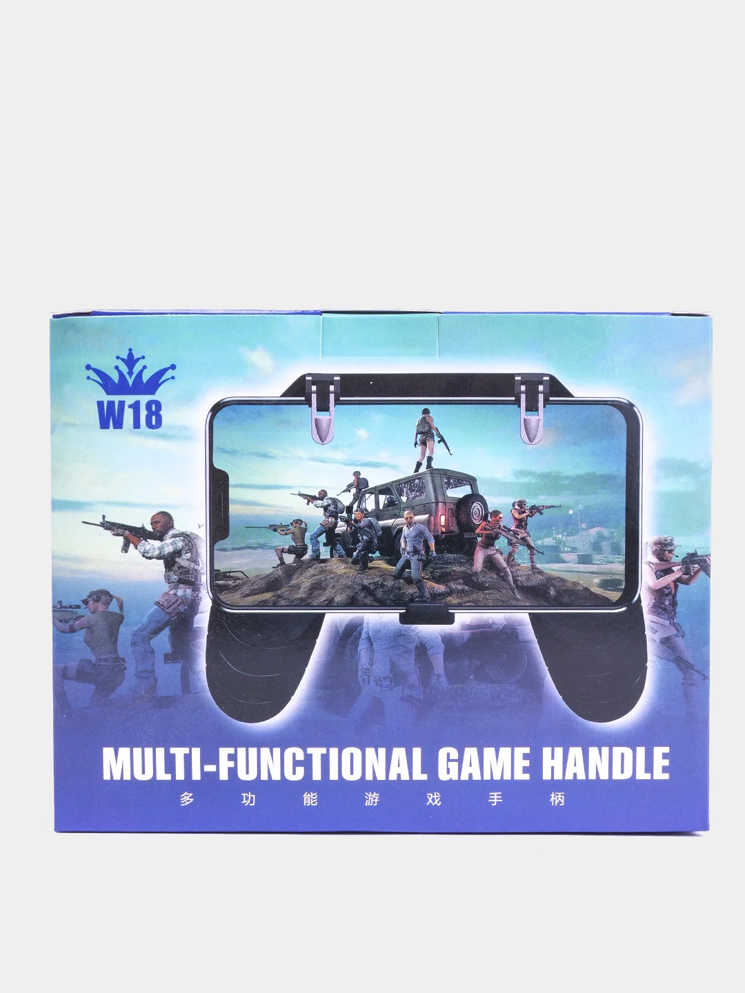 Черный джойстик триггер W10 PUBG для телефона/ Джойстик/ Триггер/ Геймпад