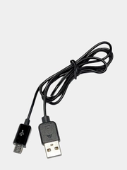 Кабель USB - microiUSB 70см 1A тонкий питание/данные