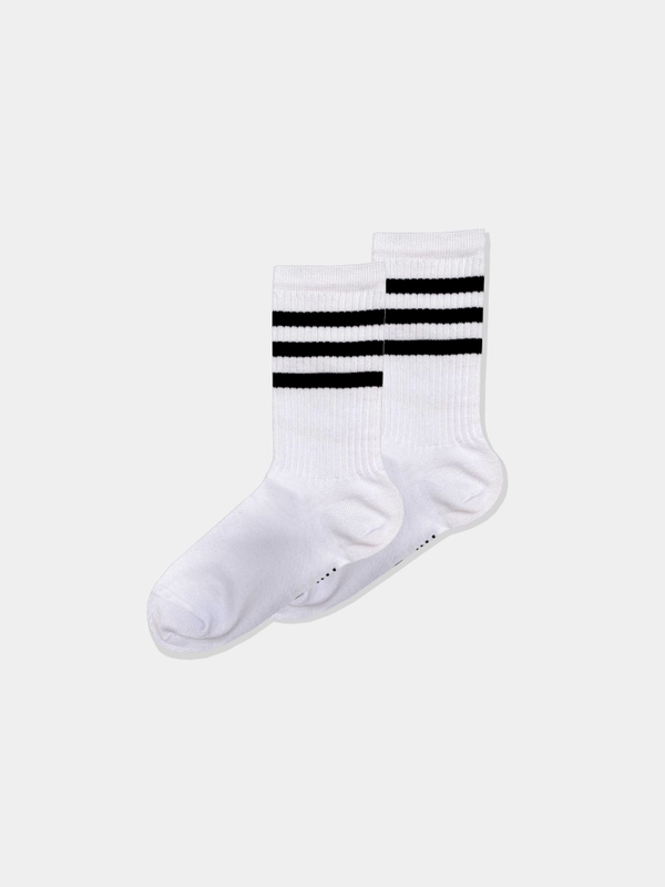 Носки Nicenonice Classic "Три полосы: 101010 Black-Black-Black"