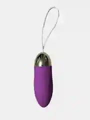 Фиолетовый вибратор LETEN беспроводной с USB, 10 режимов