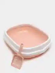 Розовый лоток туалет для кошек