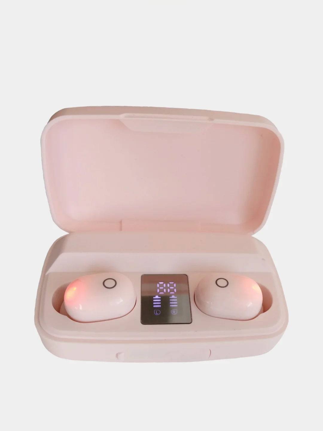 Розовый беспроводные наушники TWS Earbuds A10S