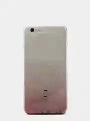 Чехол силиконовый прозрачный с градиентным окрасом iPhone 6/6s