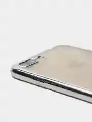 Чехол силиконовый iPhone 7 , 7 Plus , 8 , 8 Plus , X , Xs , прозрачный с окантовкой