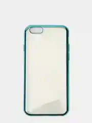 Серый чехол силиконовый iPhone 7 , 7 Plus , 8 , 8 Plus , X , Xs , прозрачный с окантовкой