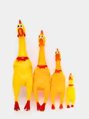 Игрушка для собак,животных курица пищалка,курочка антистресс